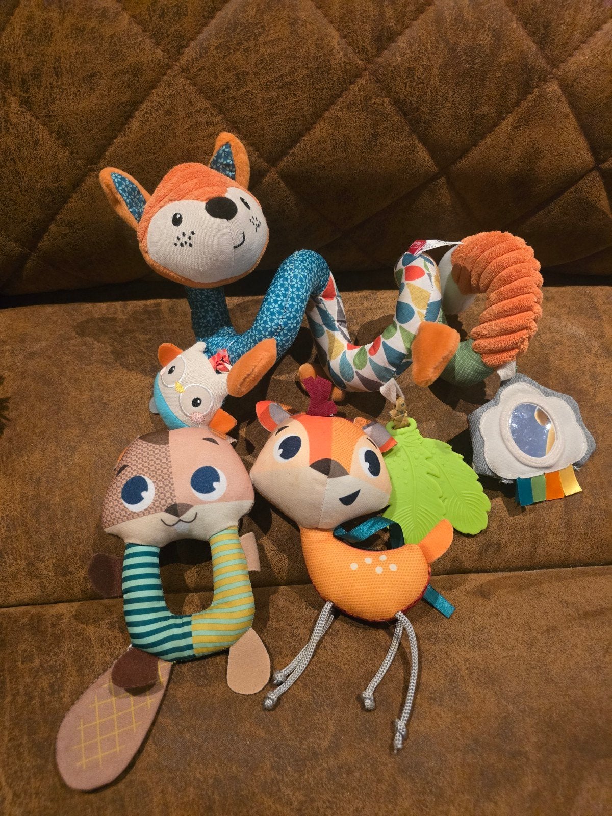 babyspeelgoed :  Infantino en TinyLove, Ophalen of Verzenden, Gebruikt, Overige typen, Met geluid