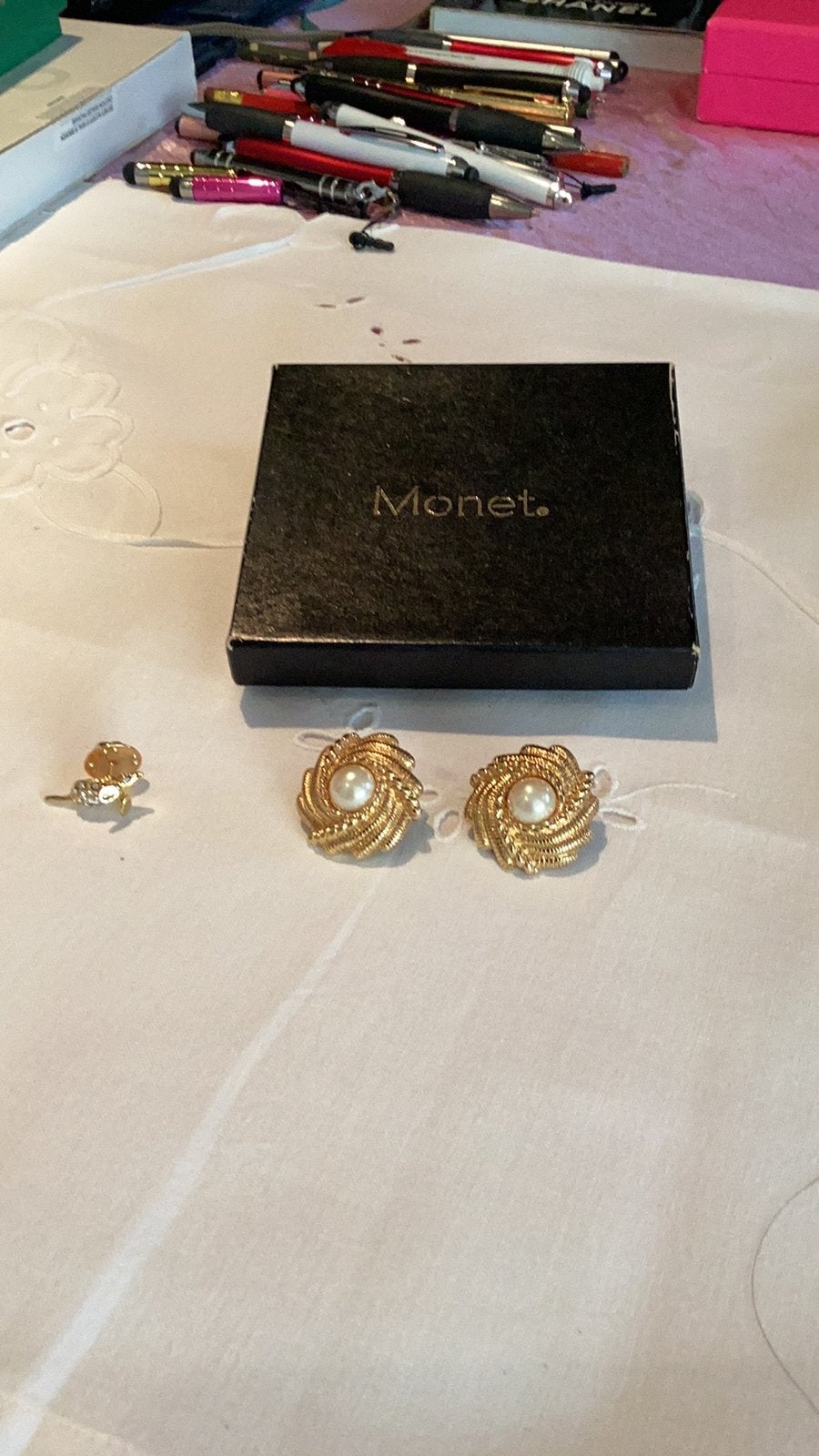 Monet oorbellen, Sieraden, Tassen en Uiterlijk, Verzenden, Zo goed als nieuw, Overige materialen
