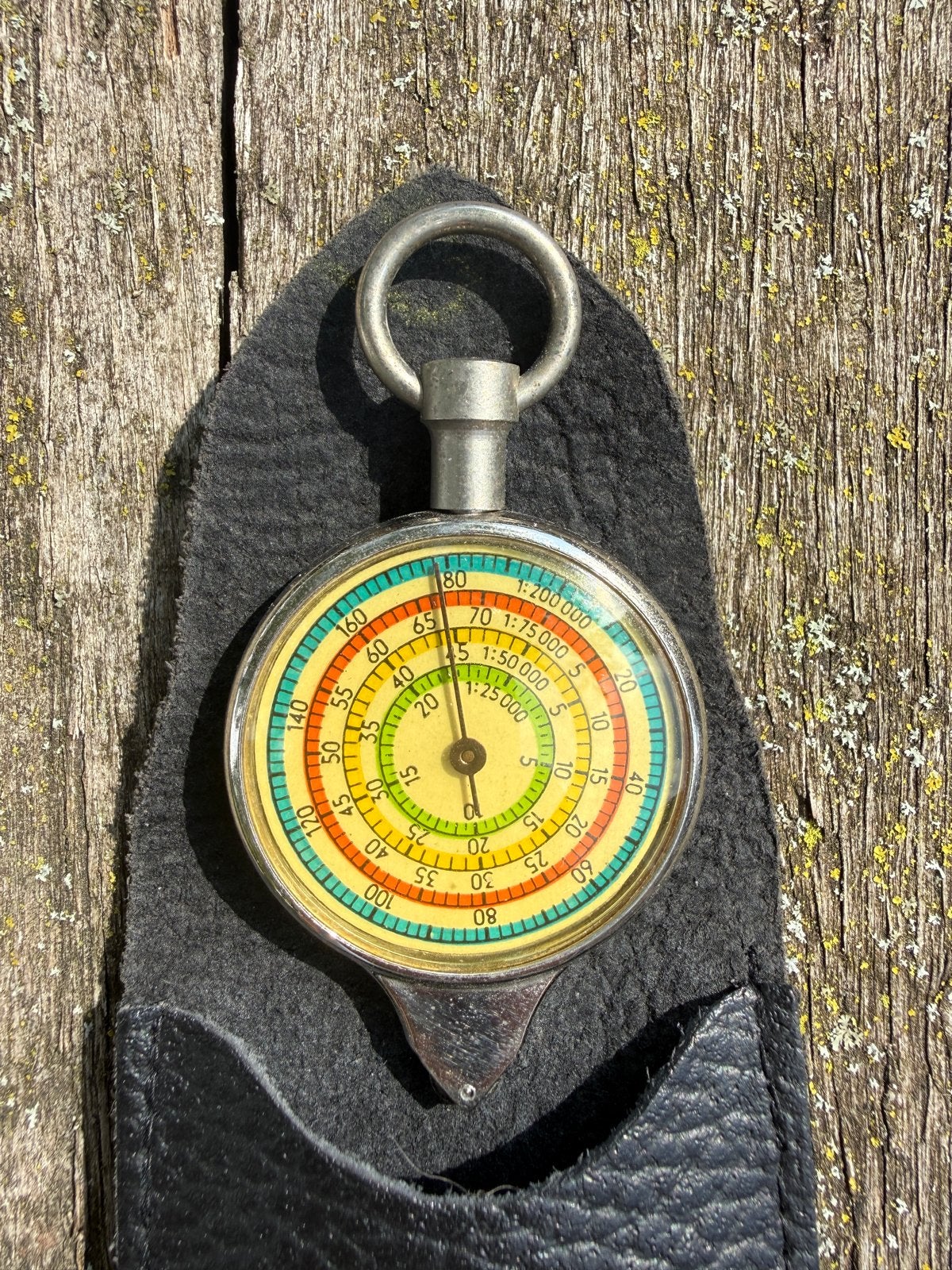 Vintage Duitse Curvimeter - Cartografisch Meetinstrument, Antiek en Kunst, Antiek | Gereedschap en Instrumenten, Ophalen of Verzenden