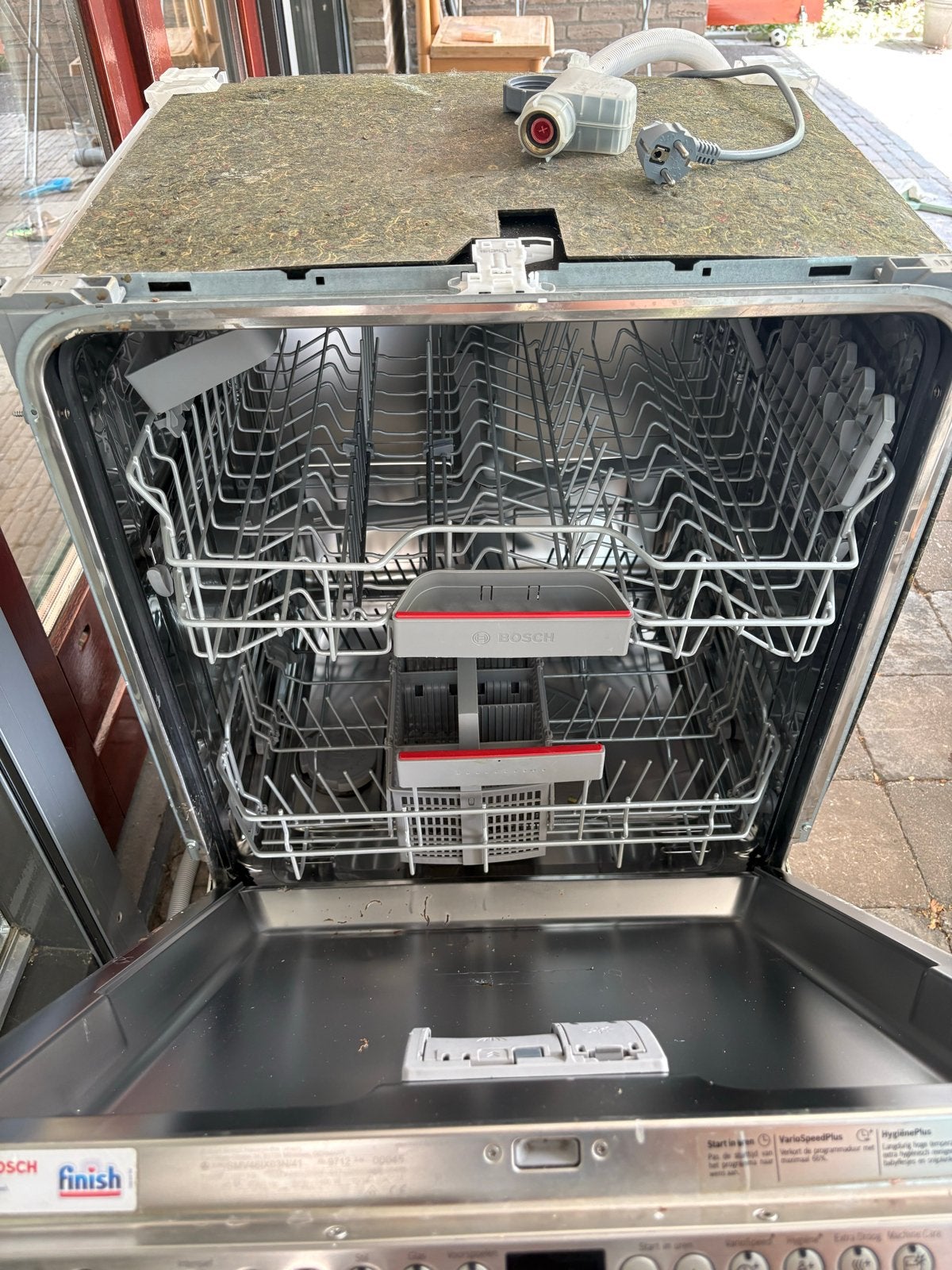 Bosch SMV46IX03N/41 SuperSilence Inbouwvaatwasser, Ophalen, Gebruikt, Minder dan 85 cm, 60 cm of meer