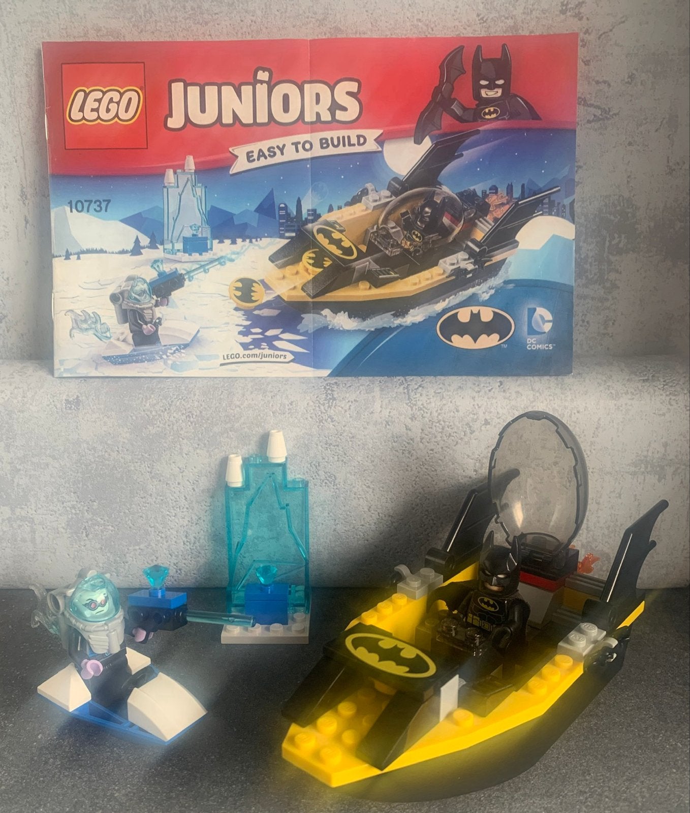 LEGO Juniors Batman vs. Mr. Freeze (10737) Complete Set, City, Lego, Ophalen of Verzenden, Zo goed als nieuw