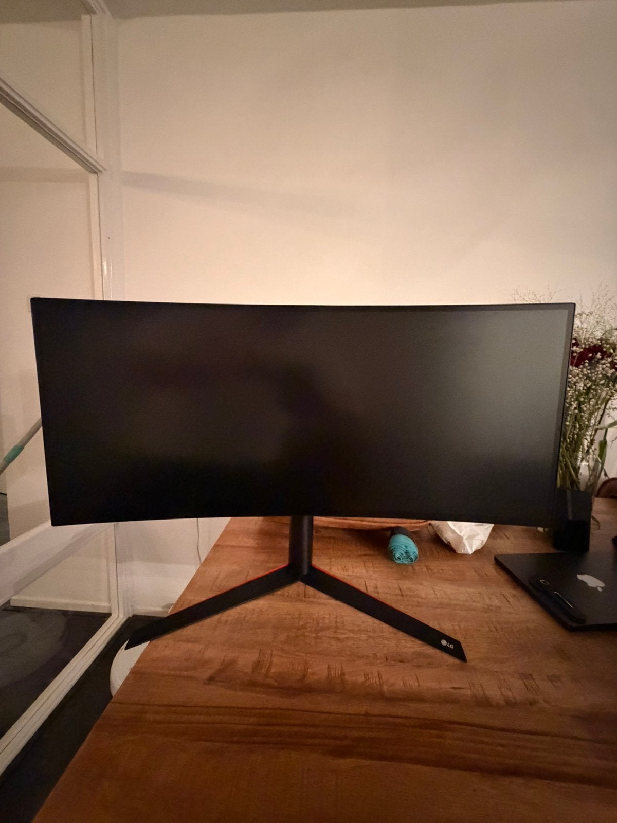 LG 34GK950F-B 34” Curved Ultrawide Gaming Monitor 144Hz, HDMI, IPS, 101 t/m 150 Hz, Curved