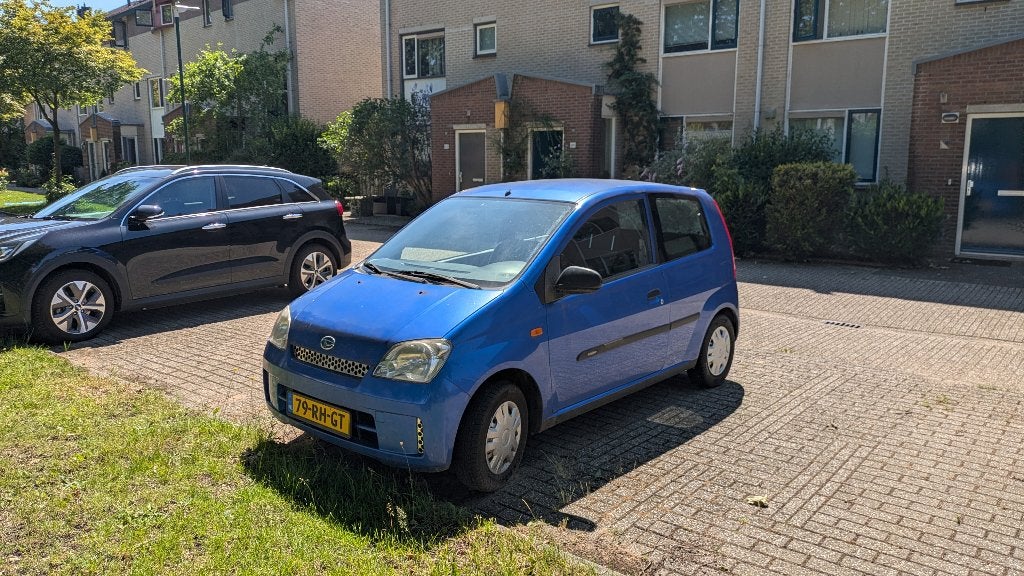 Daihatsu Cuore 1.0 Osaka 3D 2005 Blauw, Auto's, Daihatsu, Particulier, Cuore, Radio, Benzine, A, Hatchback, Handgeschakeld, Origineel Nederlands