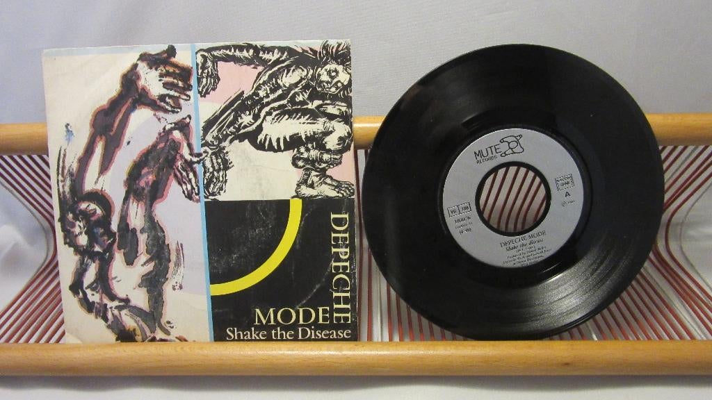 Depeche Mode, Shake The Disease (single 7"), Cd's en Dvd's, Vinyl Singles, 7 inch, Single, Ophalen of Verzenden, Zo goed als nieuw