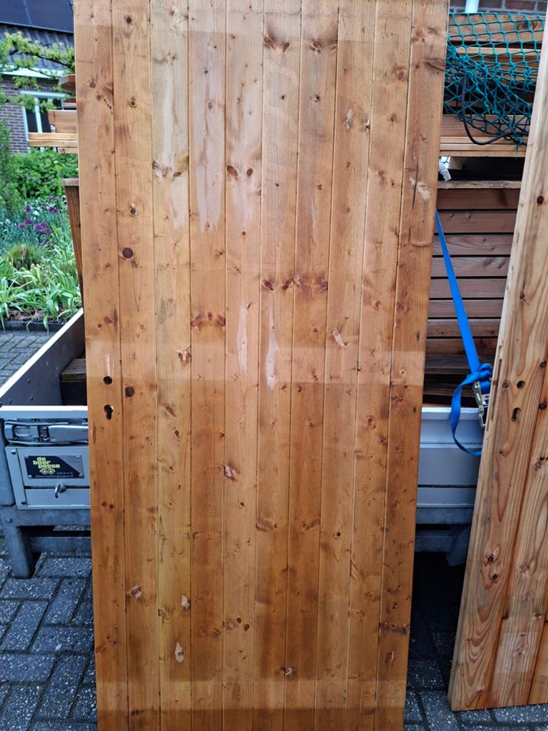 Luxe stevige schuttingdeur 85x197 cm - Nieuw!, Tuin en Terras, Tuinpoorten, Ophalen, Minder dan 100 cm, Nieuw, Looppoort