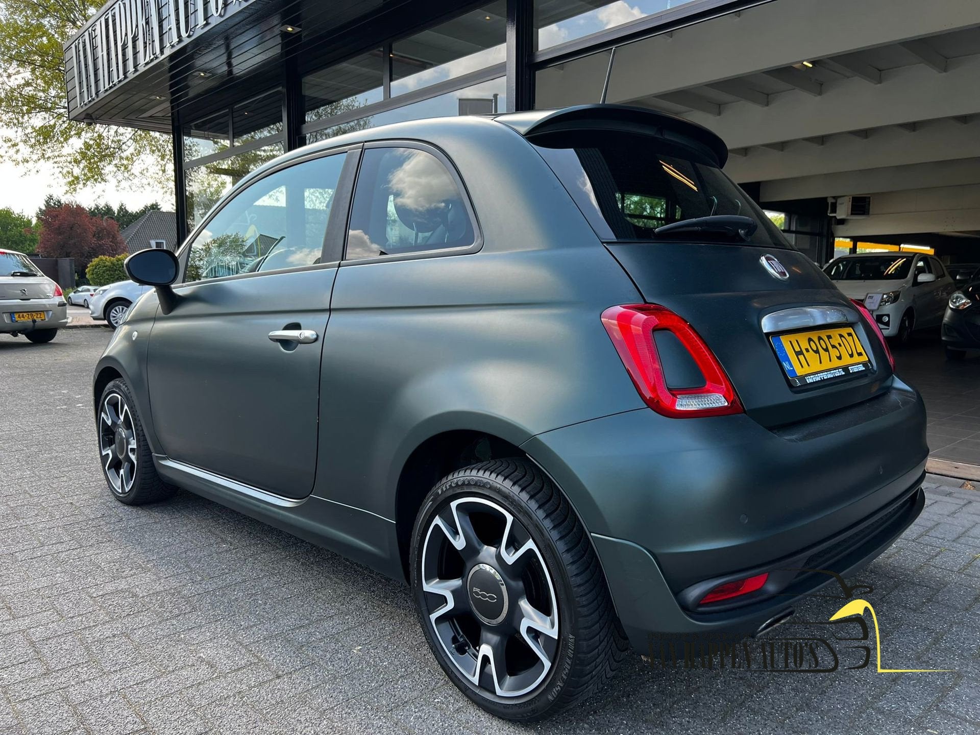 Fiat 500 0.9 TwinAir Turbo Rockstar / APK 7-2027, Auto's, Voorwielaandrijving, Euro 6, Leder en Stof, Origineel Nederlands
