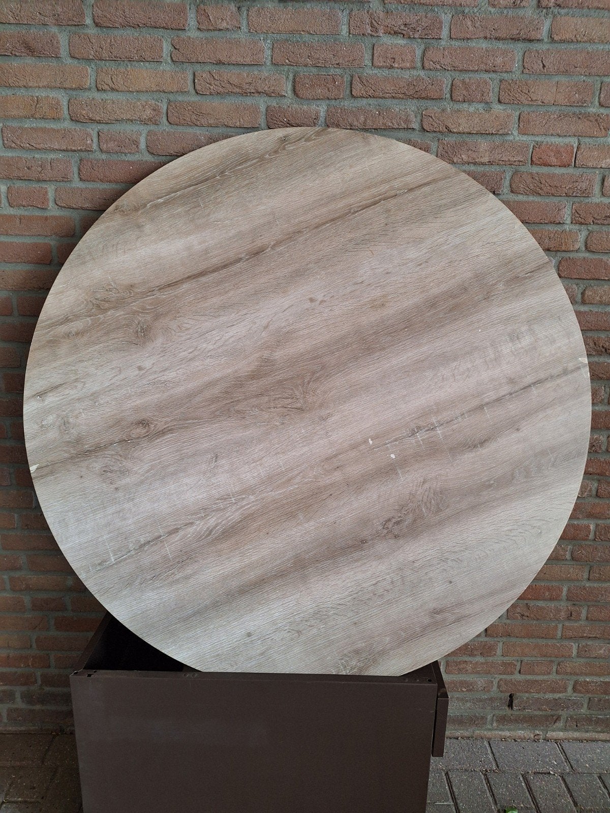 Rond tafelblad, Ophalen of Verzenden, Gebruikt