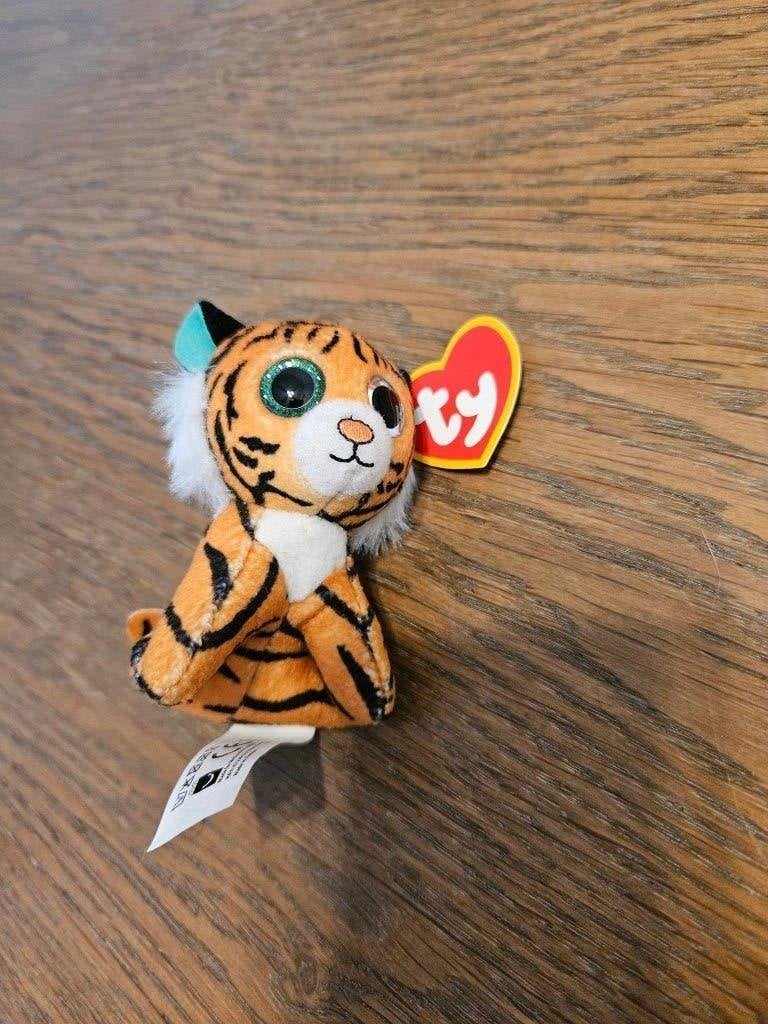 Ty Beanie Boos Knuffels - Tijger, Panda, Hert (3 stuks), Kinderen en Baby's, Speelgoed | Knuffels en Pluche, Overige karakters