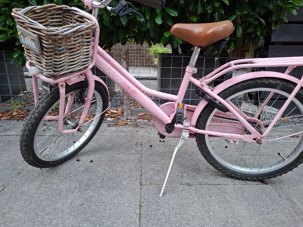 Meisjes fiets, Ophalen, Terugtraprem, Gebruikt, Popal Cooper