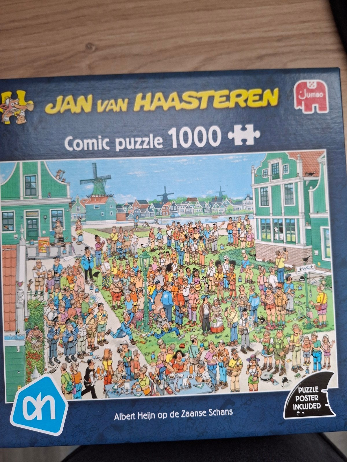 Jan van Haasteren 1000 stukjes, Ophalen of Verzenden, 500 t/m 1500 stukjes, Zo goed als nieuw