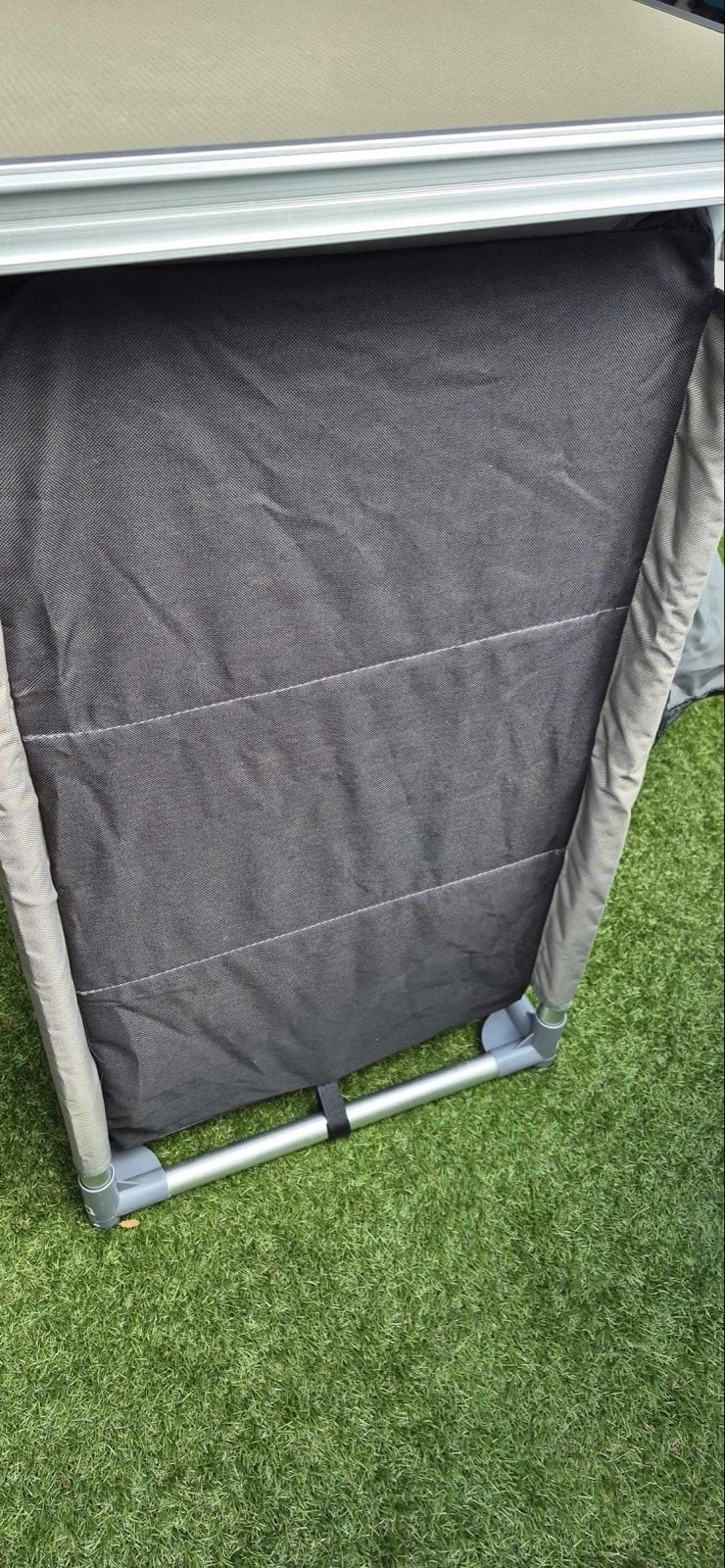 Kampeerkeuken, Campingaz kooktoestel en draagbaar toilet, Ophalen, Gebruikt
