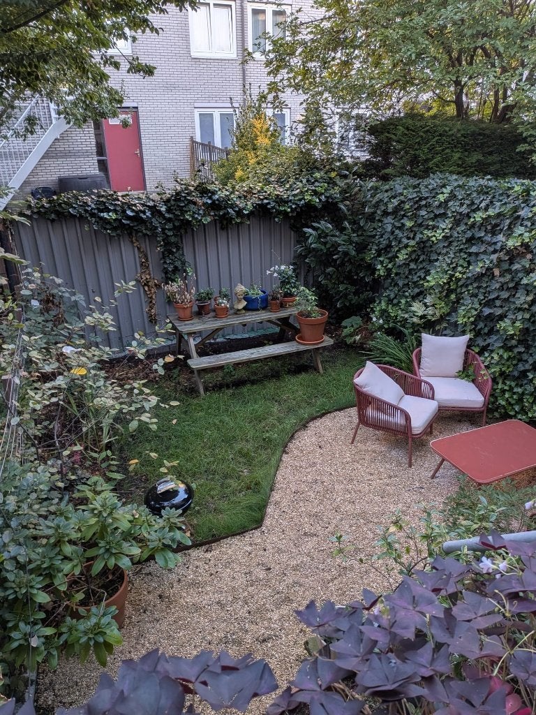 GRATIS houten picnicktafel, Ophalen, Gebruikt, Rechthoekig, Hout