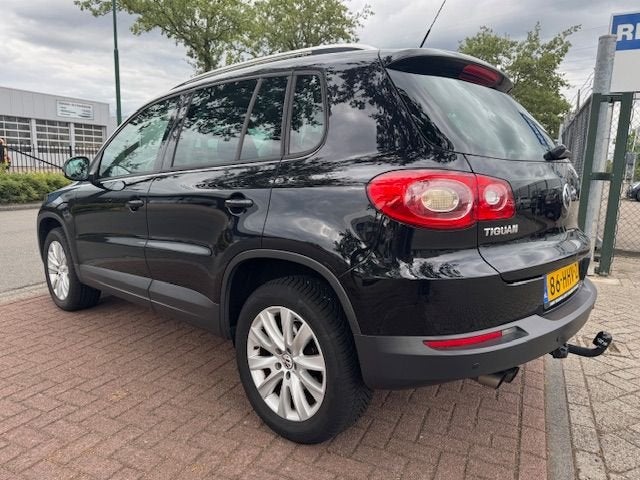 Volkswagen Tiguan 1.4 TSI 150pk Sport&Style Airco/ECC,Cruise, Auto's, Volkswagen, Euro 5, Stof, Zwart, 4 cilinders