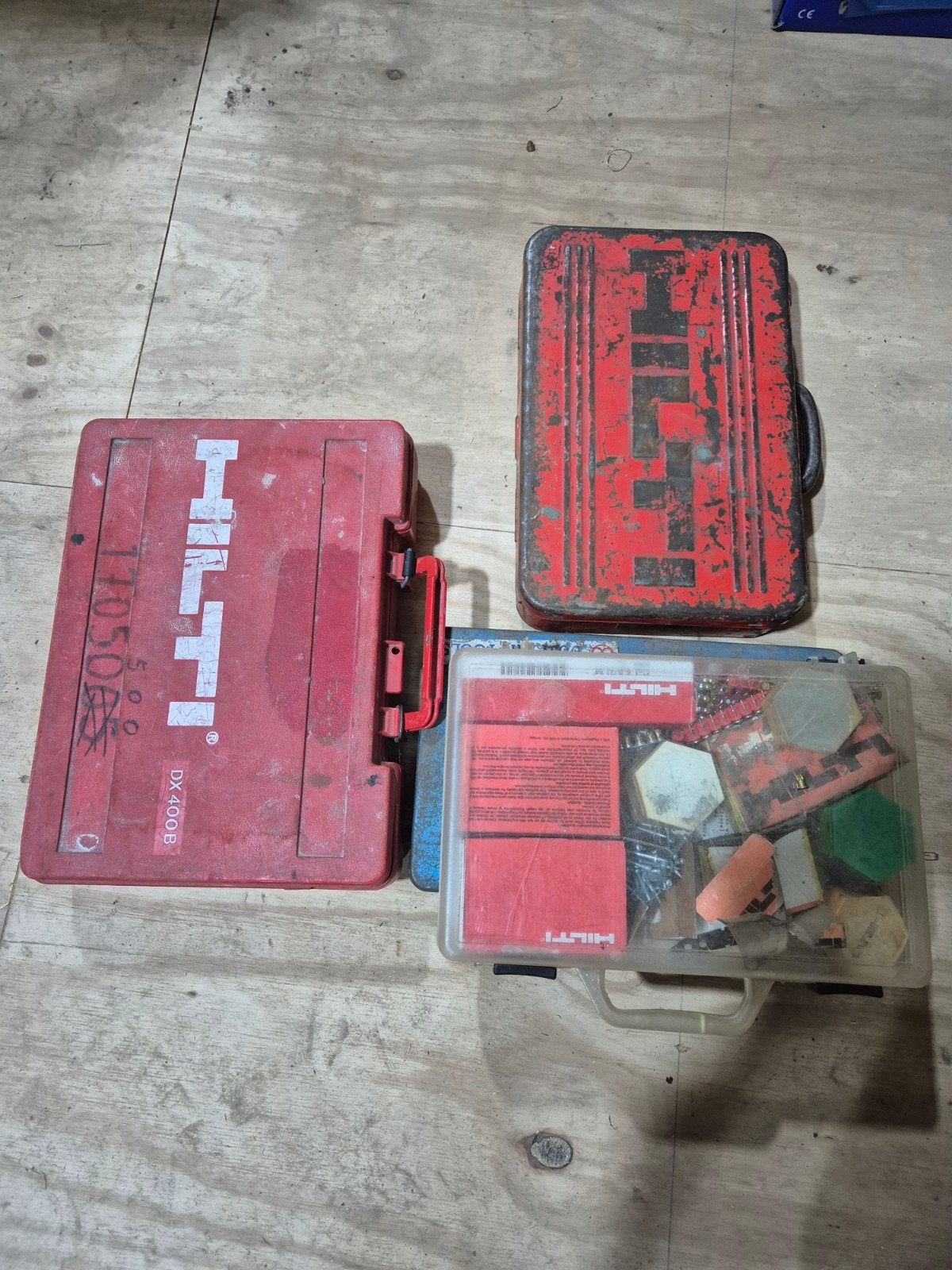 Hilti materiaal - Diverse gereedschapskisten, Ophalen, Gebruikt