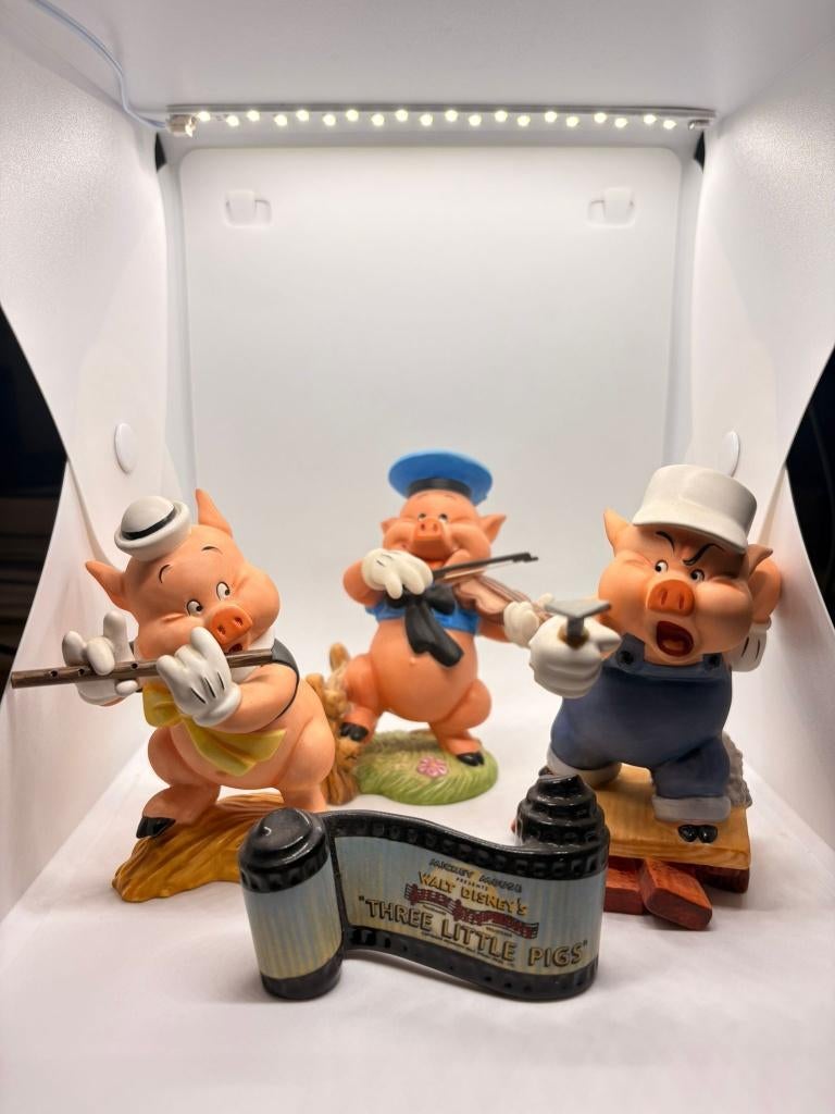 WDCC beeldje – Three Little Pigs, Verzamelen, Ophalen, Zo goed als nieuw