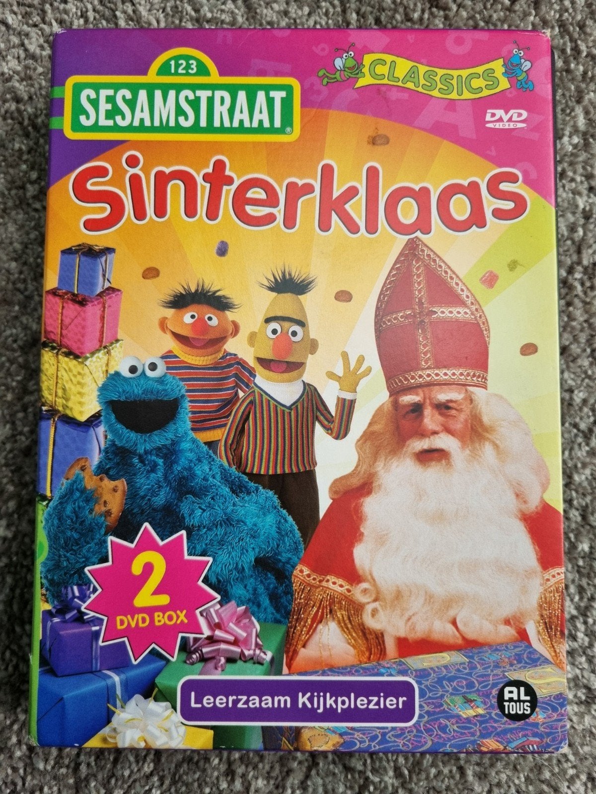 2 Dvd-box : Sinterklaas / Sinterklaas bezoekt Sesamstraat, Cd's en Dvd's, Gebruikt, Alle leeftijden, Tv-serie, Sinterklaas