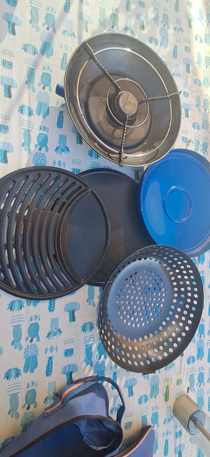 Cadac Safari Chef 2 BBQ met accessoires en draagtas, Ophalen of Verzenden, Gebruikt