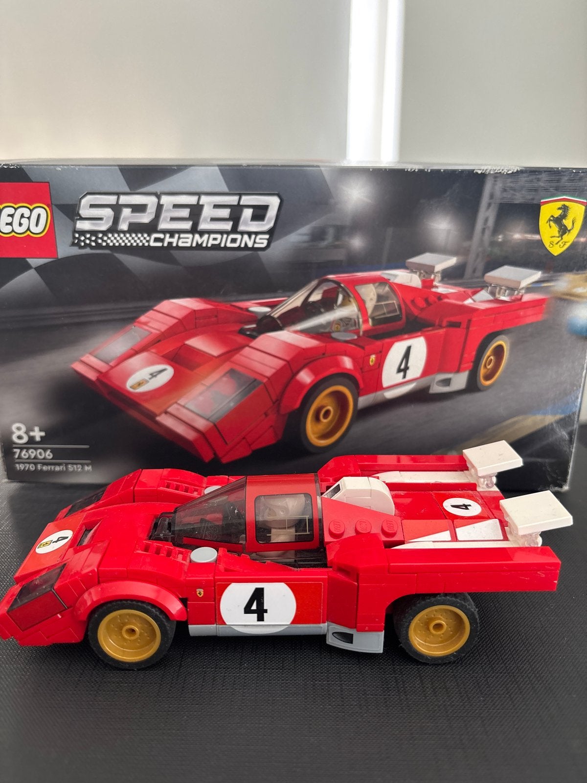 LEGO Speed Champions 76906 Ferrari 512 M, Ophalen, Zo goed als nieuw, Overige merken