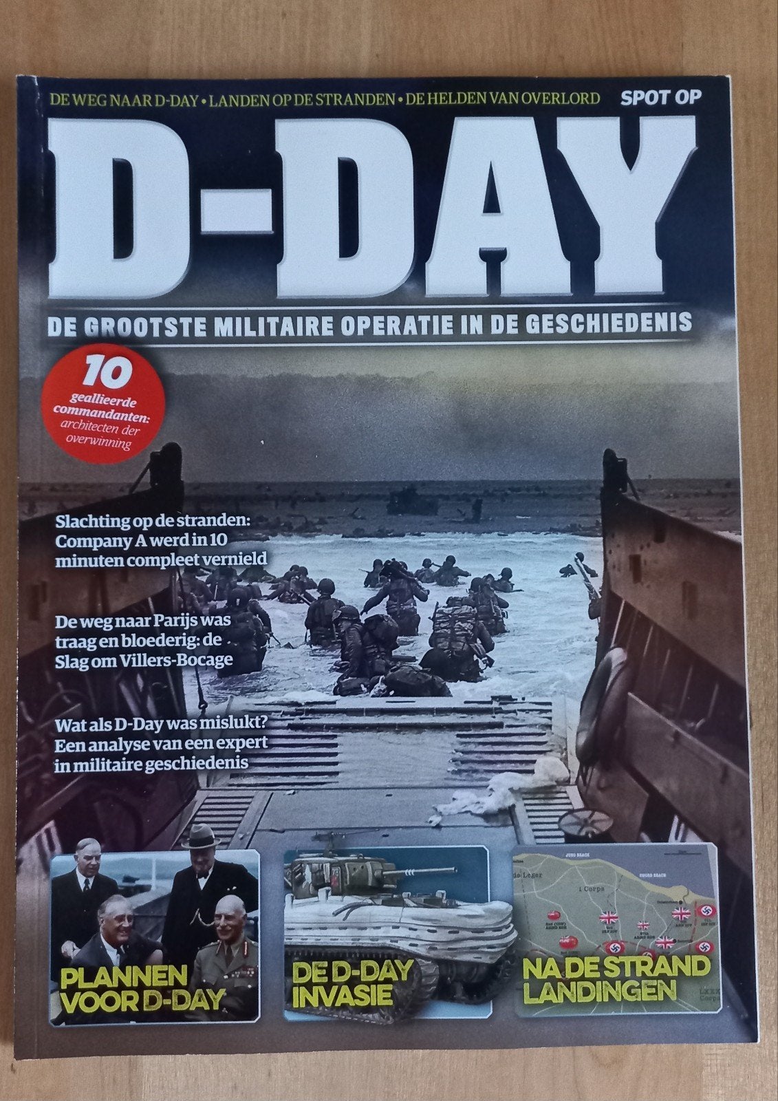 Spot op D-Day tijdschrift, Boeken, Tijdschriften en Kranten, Ophalen of Verzenden, Zo goed als nieuw