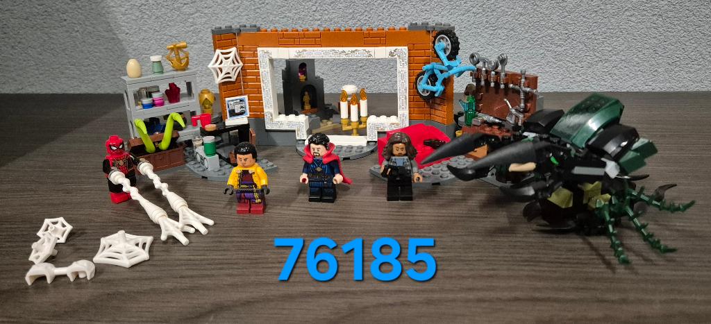 Marvel complete setten 76185, 76203 en 30652, Lego, Ophalen of Verzenden, Zo goed als nieuw, Complete set