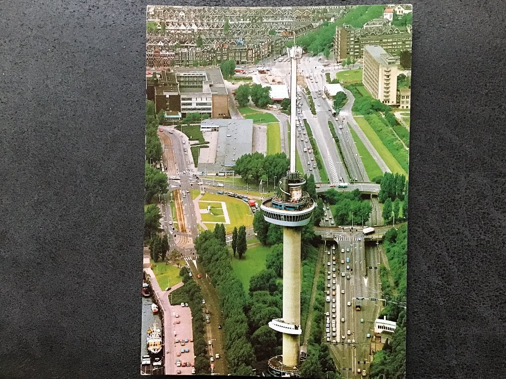 Rotterdam Euromast 1984, Verzamelen, Verzenden, 1980 tot heden, Gelopen, Zuid-Holland
