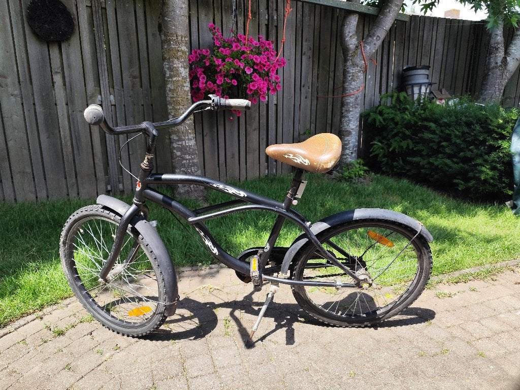 Jongensfiets, 2 Cycle, model beach cruiser, 22 inch, Fietsen en Brommers, Fietsen | Jongens, Terugtraprem, 22 inch, Gebruikt, Versnellingen