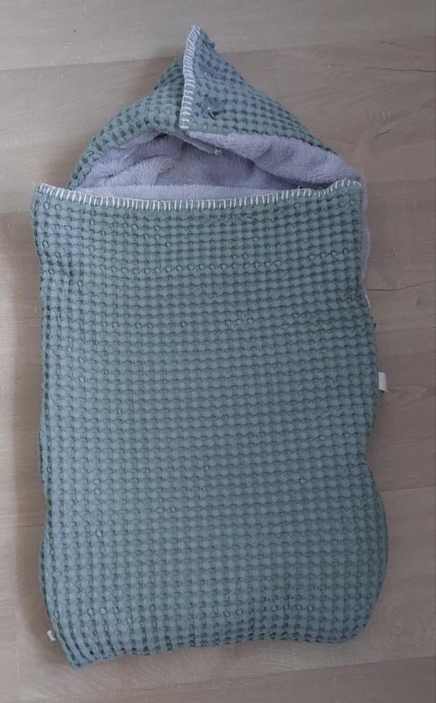 Koeka voetenzak grijs/groen, Kinderen en Baby's, Ophalen of Verzenden, Gebruikt, 70 tot 85 cm, Overige typen