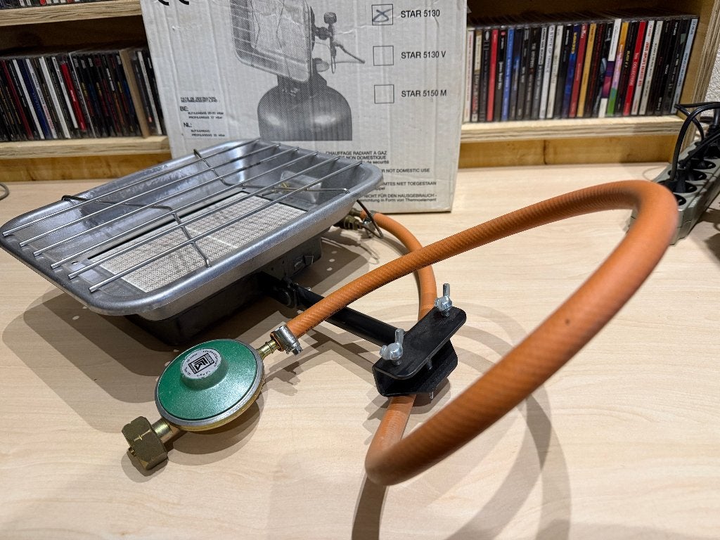 ✅ Infragas Star 5130 MS Verwarming Heater Campingaz, Ophalen of Verzenden, Zo goed als nieuw