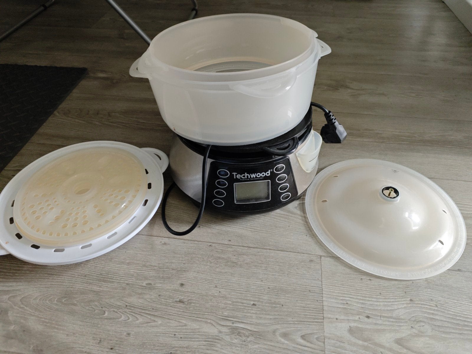 Techwood Stoomkoker - Gezond en Gemakkelijk Koken, Ophalen of Verzenden
