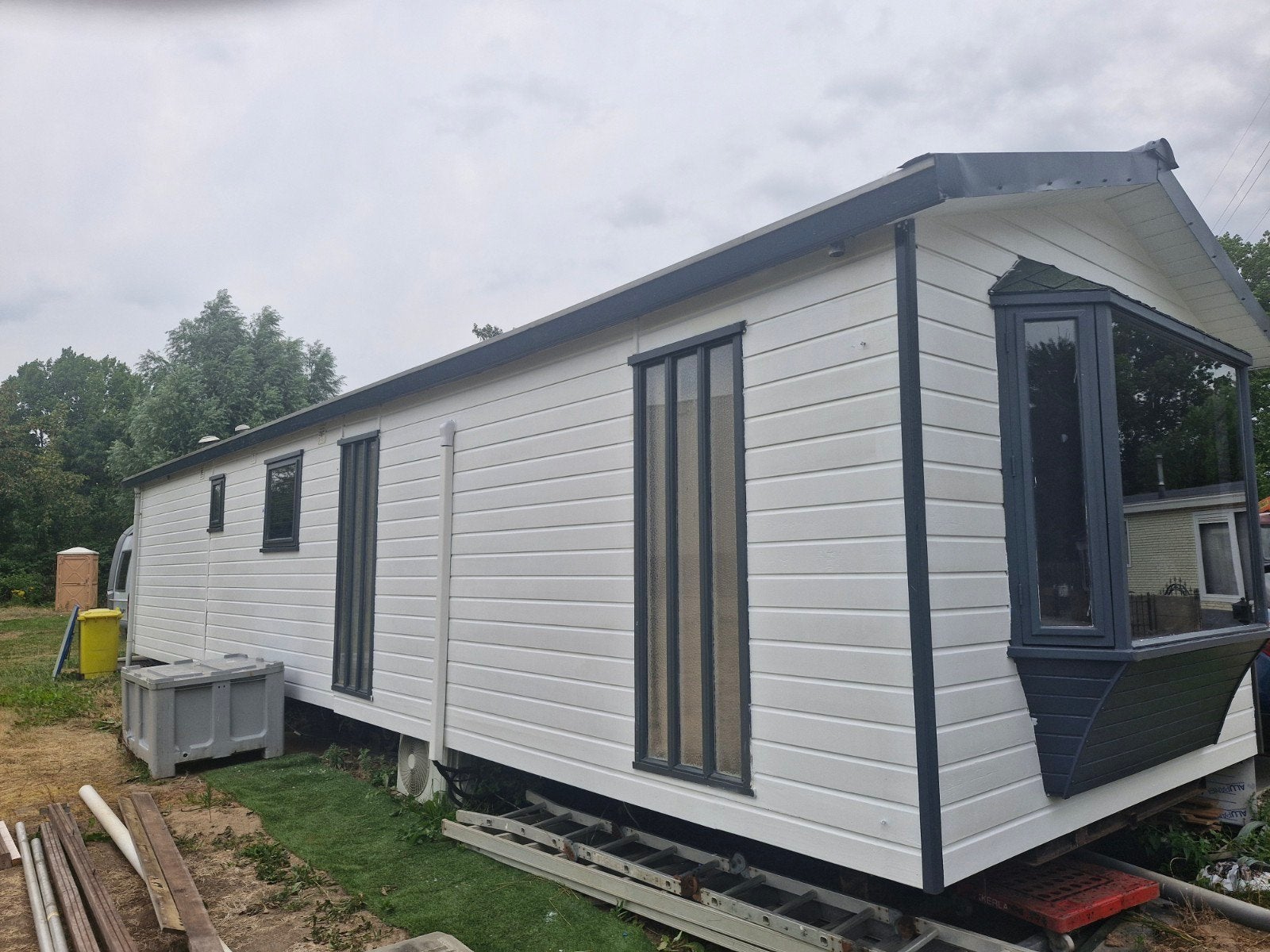 chalet / woonwagen / mantelzorgmet 1 grote  slaapkamers en, Tot en met 4