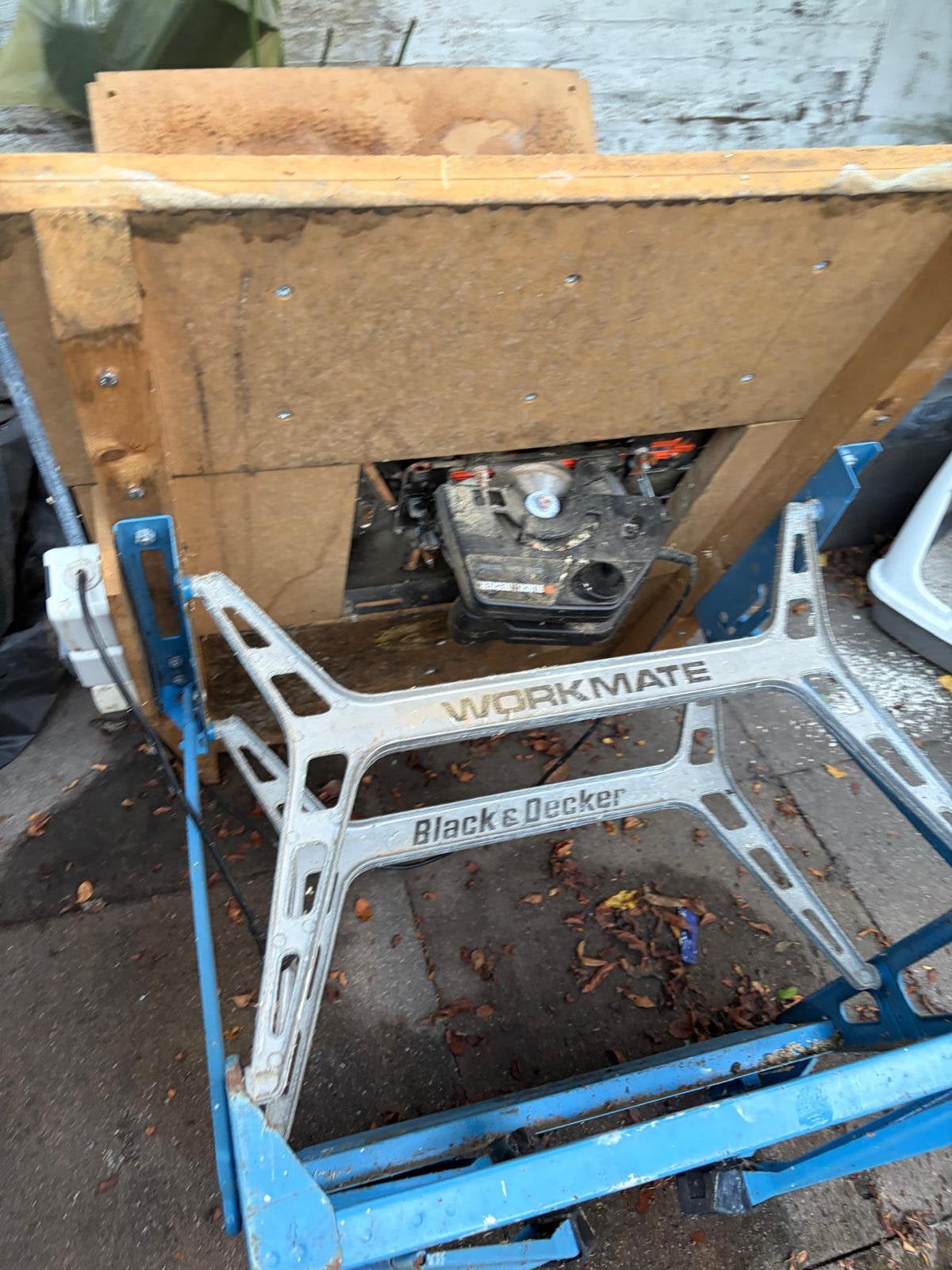 Black & Decker workmate werktafel, 60 tot 80 liter, Ophalen, Zo goed als nieuw, Steekwagen