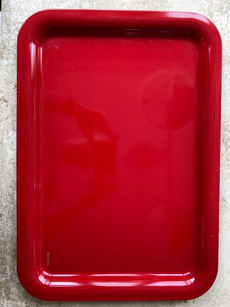 Brabantia dienblad, Gebruikt, Ophalen of Verzenden, Afgeronde hoeken, Dienblad