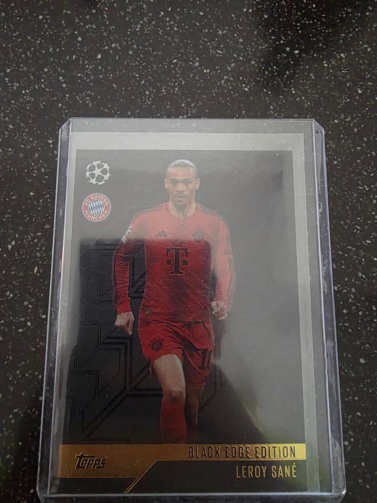 Topps match attax 24/25 Black Edge Edition Leroy Sané, Ophalen of Verzenden, Zo goed als nieuw, Plaatje