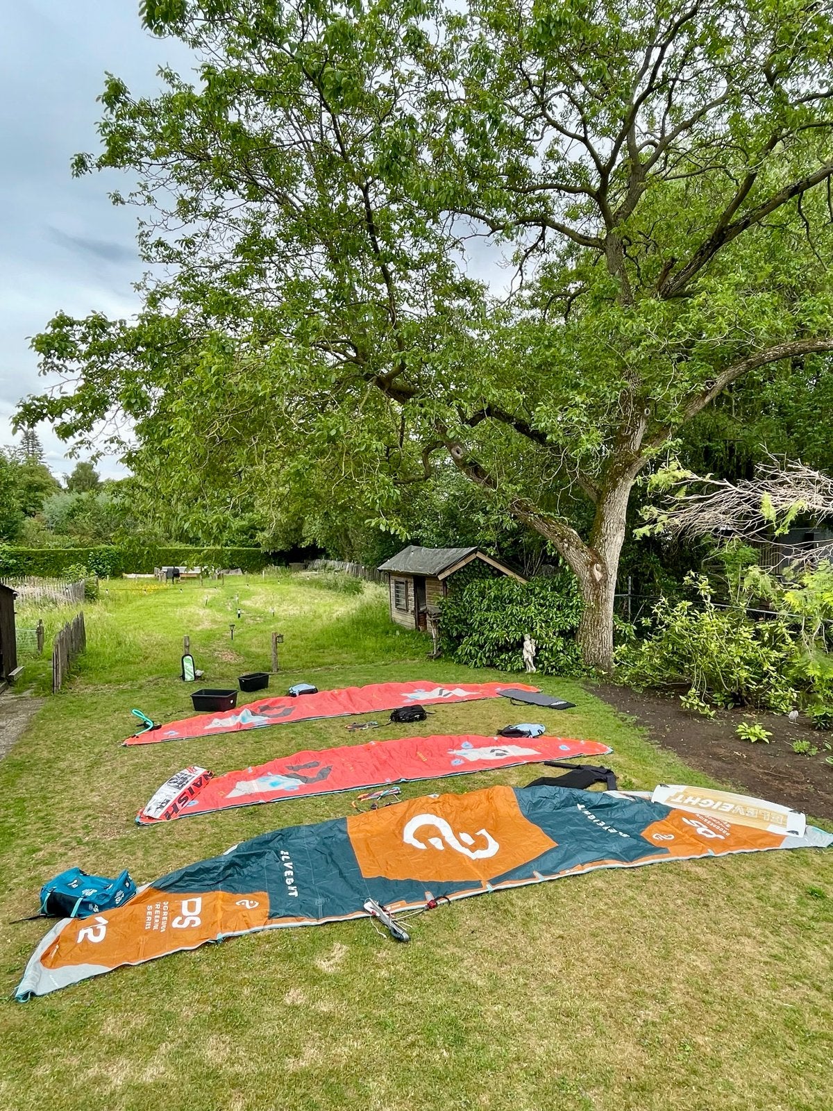 Complete Kitesurf Set: Duotone EVO, Eleveight, Naish & meer, Ophalen of Verzenden, Gebruikt, Overige typen, Met vinnen