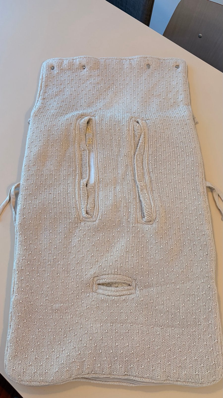 Jollein voetenzak teddy crème voor Maxi-Cosi, Ophalen, Zo goed als nieuw, Kinderwagen, Overige merken