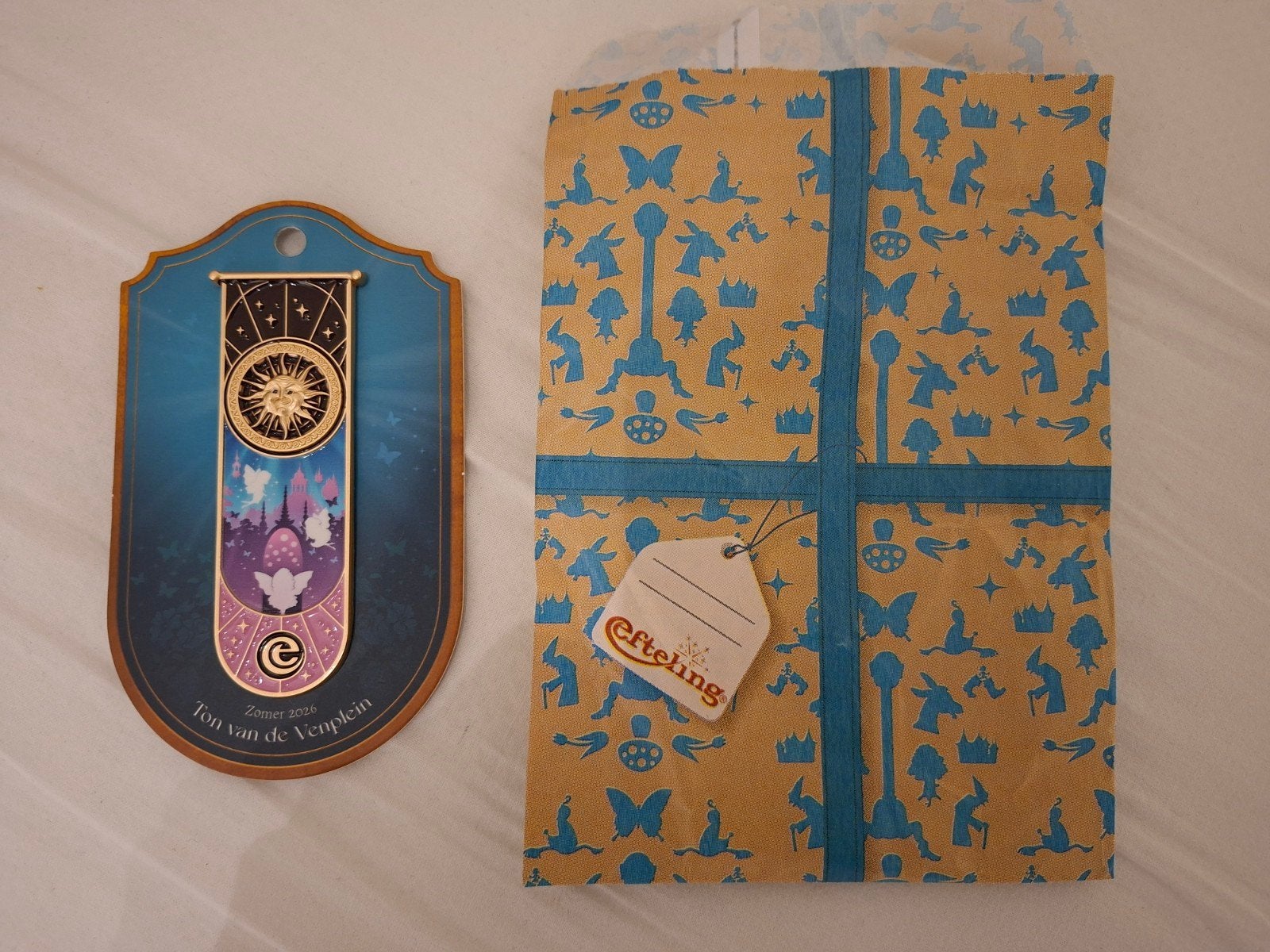 efteling zomerpin nummer 3 ton van de venplein, Ophalen of Verzenden, Nieuw