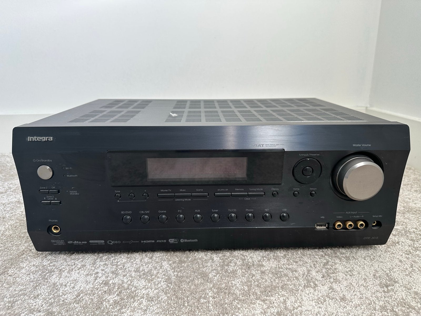 Integra DTR-30.5  7.2 AV Receiver incl. afstandsbediening, Overige merken, Gebruikt, Ophalen of Verzenden, 120 watt of meer