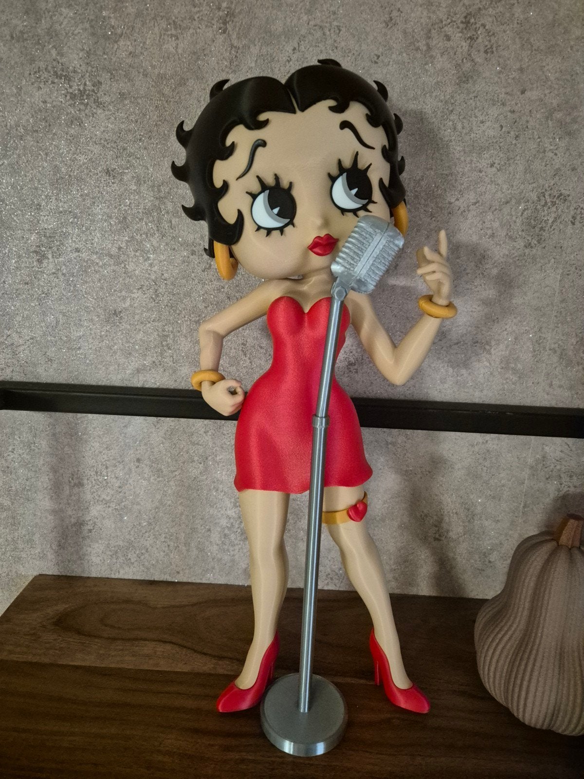 Betty boop 43cm lang 3d geprint, Ophalen of Verzenden