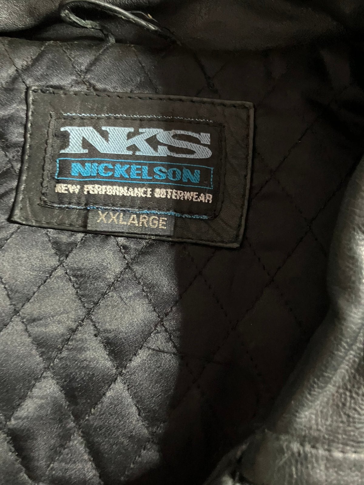 Leren heren jas,merk nickelson zwart maat xxl, Kleding | Heren, Ophalen of Verzenden, Zo goed als nieuw, Zwart, Overige halswijdtes