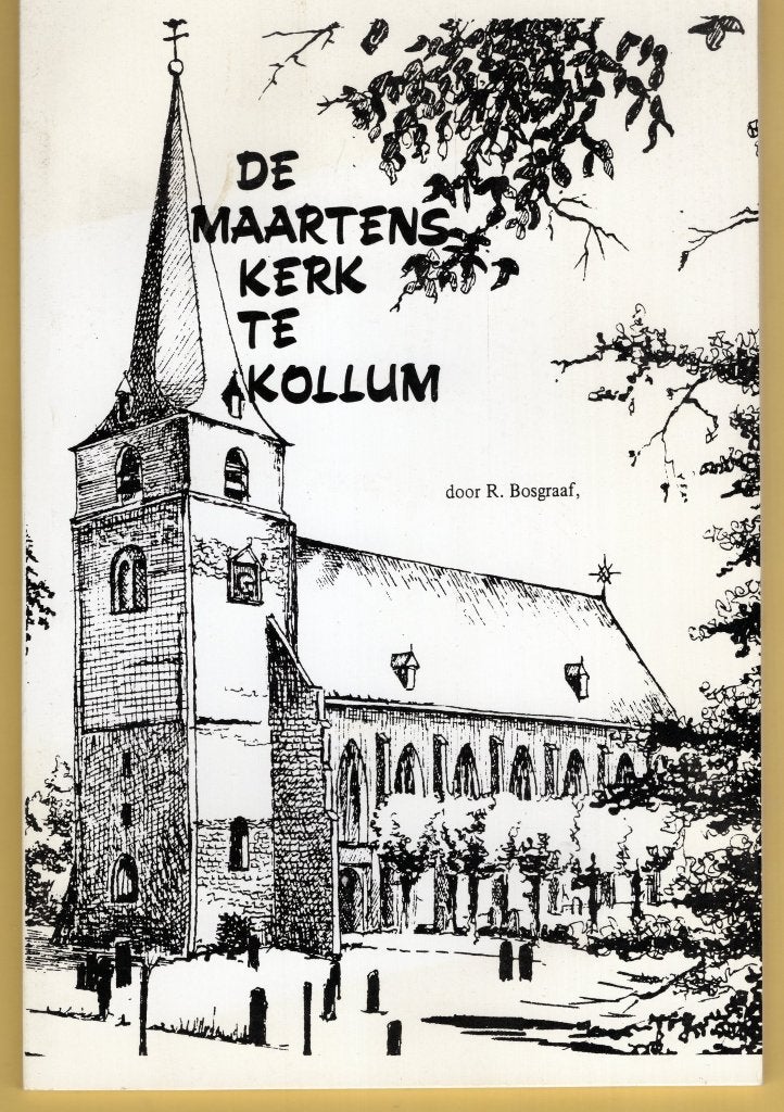 De Maartenskerk te Kollum - R. Bosgraaf BOEK, Architecten, R. Bosgraaf, Ophalen of Verzenden, Zo goed als nieuw