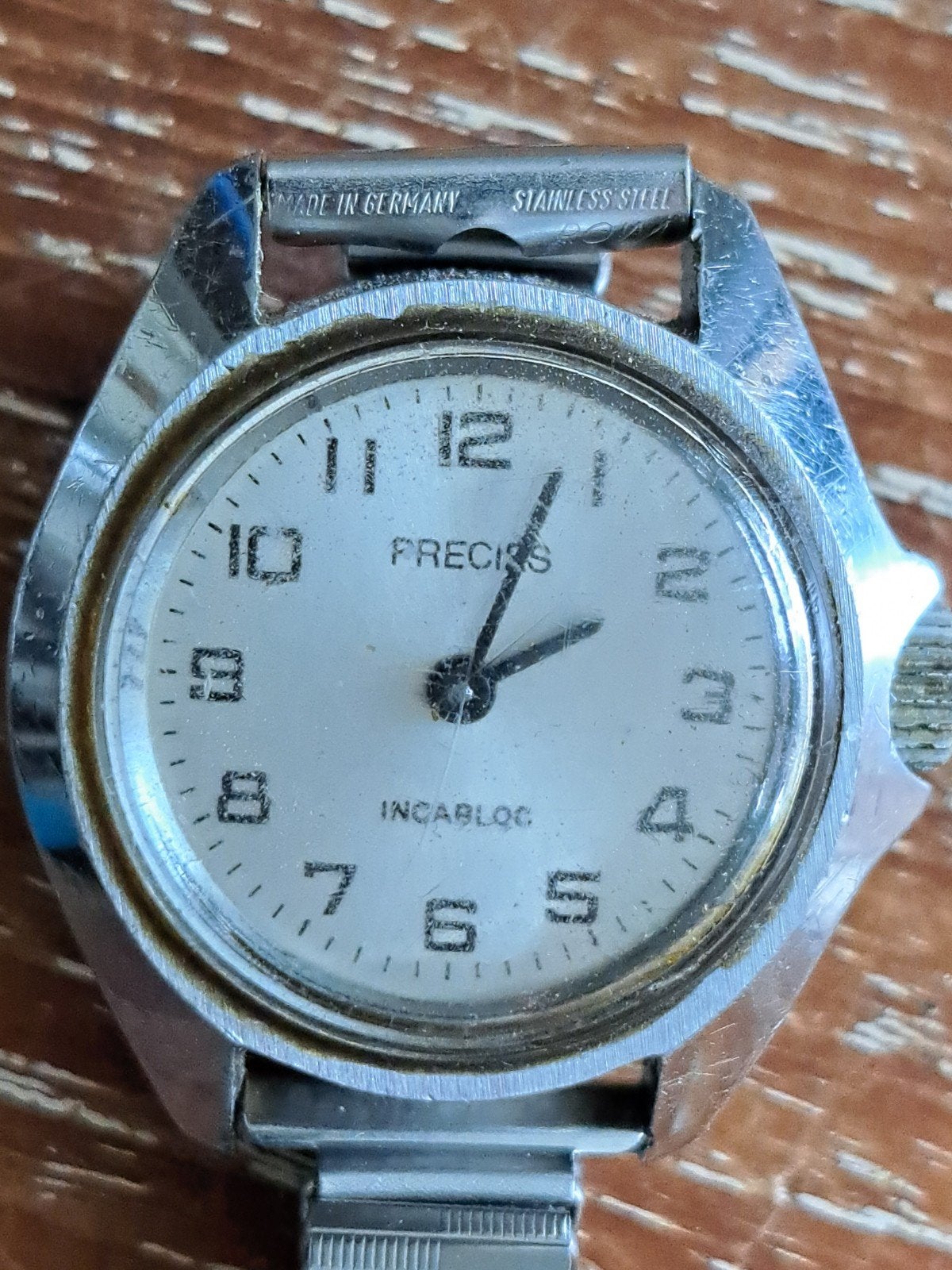 Vintage Precies incabloc opwind dames polshorloge horloge, Ophalen of Verzenden, Overige merken