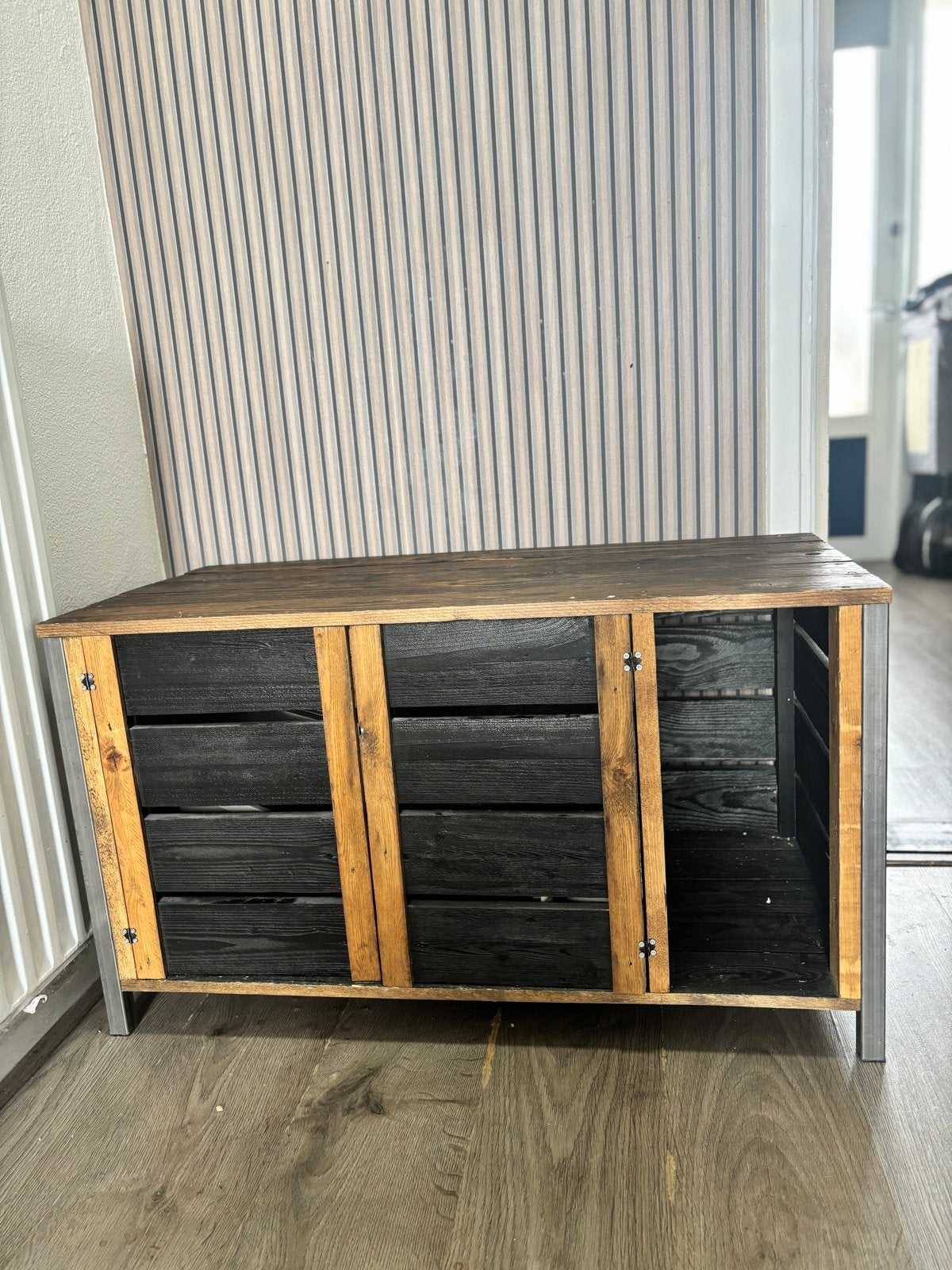 Kattenbak kast, Ophalen, Gebruikt, Open