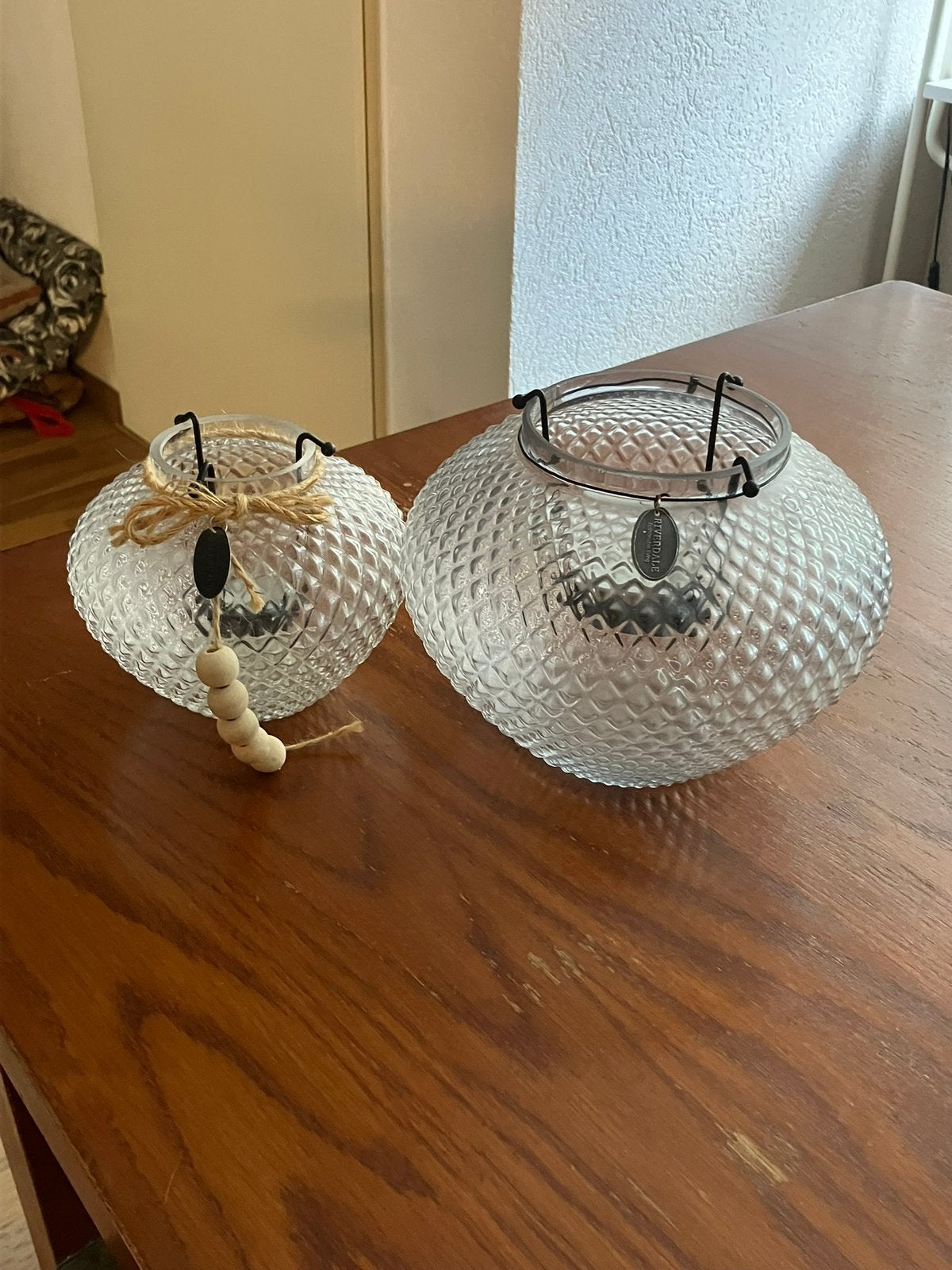 Riverdale windlichten, Huis en Inrichting, Woonaccessoires | Etagères, Ophalen, Zo goed als nieuw