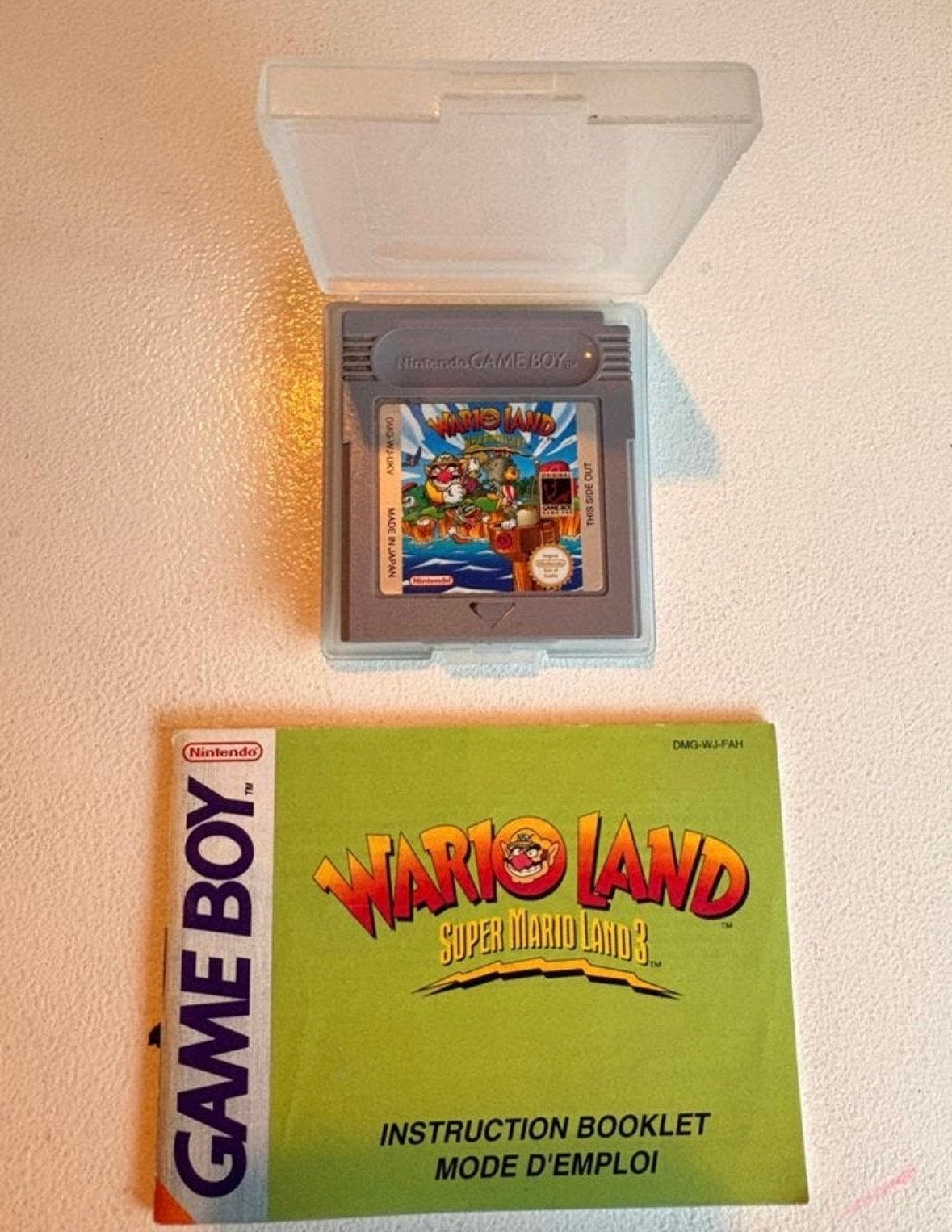 Wario Land: Super Mario Land 3 Game Boy met boekje, Spelcomputers en Games, Gebruikt, 1 speler, Ophalen of Verzenden, Vanaf 3 jaar