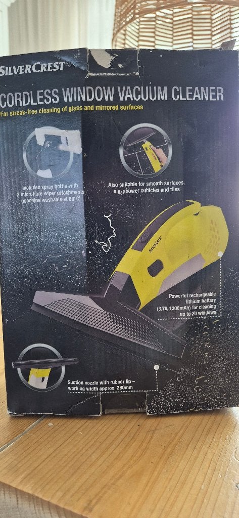 Cordless Window vacuum cleaner, Huis en Inrichting, Ophalen of Verzenden, Raamwisser of Trekker