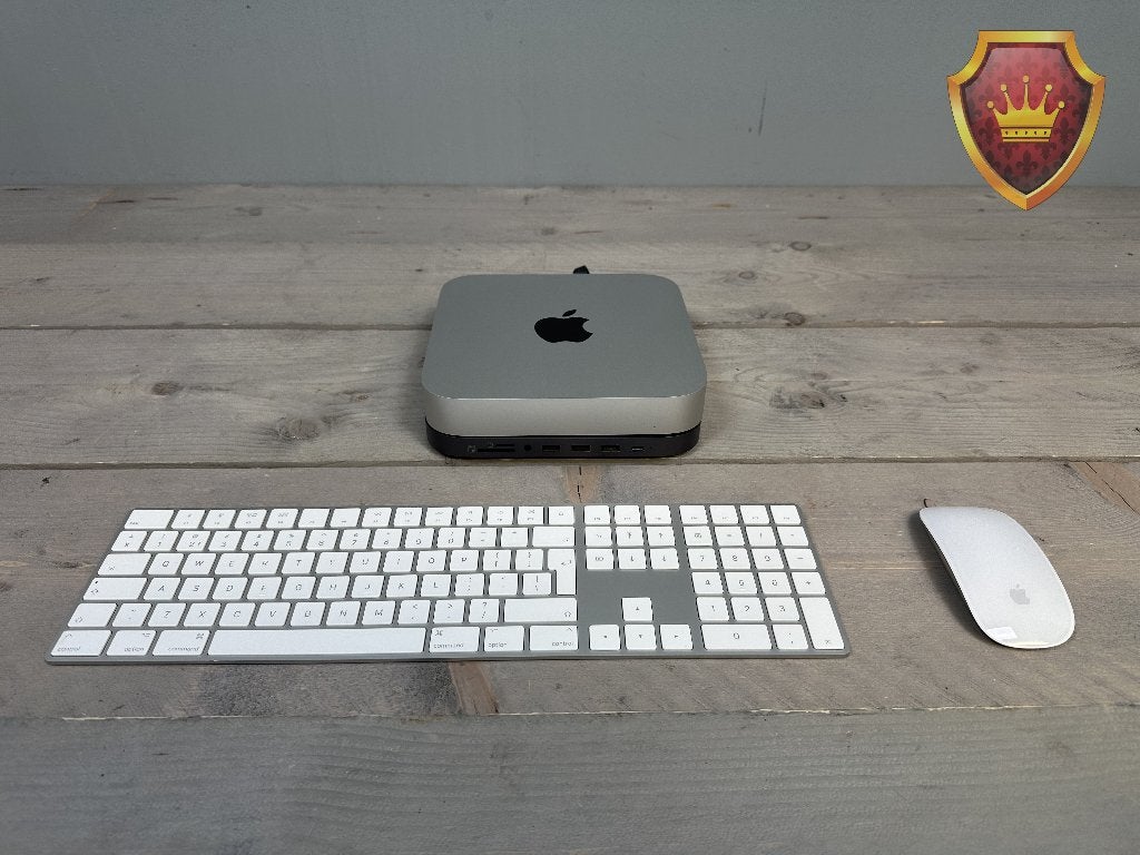 APPLE MAC MINI M1 A2348 8GB / 256GB + SATECHI ST-ABHFM, Computers en Software, 256 GB, Nvt, 2 tot 3 Ghz, Ophalen of Verzenden