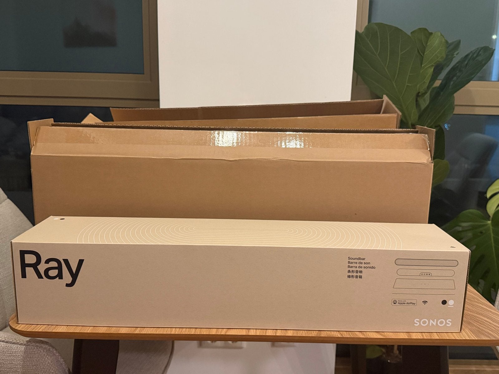 Sonos Ray Soundbar - Nieuw in geopende doos, Ophalen, Zo goed als nieuw