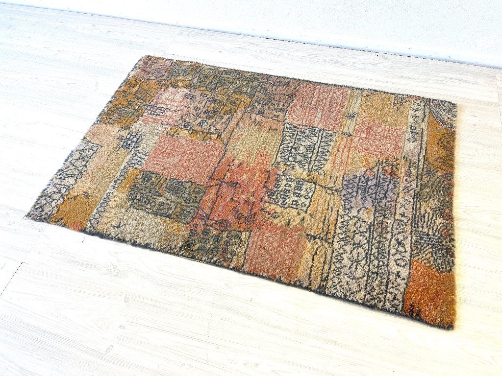Paul Klee vloerkleed 80 x120 vintage design wandkleed kleed, Gebruikt, 100 tot 150 cm, ., Vintage