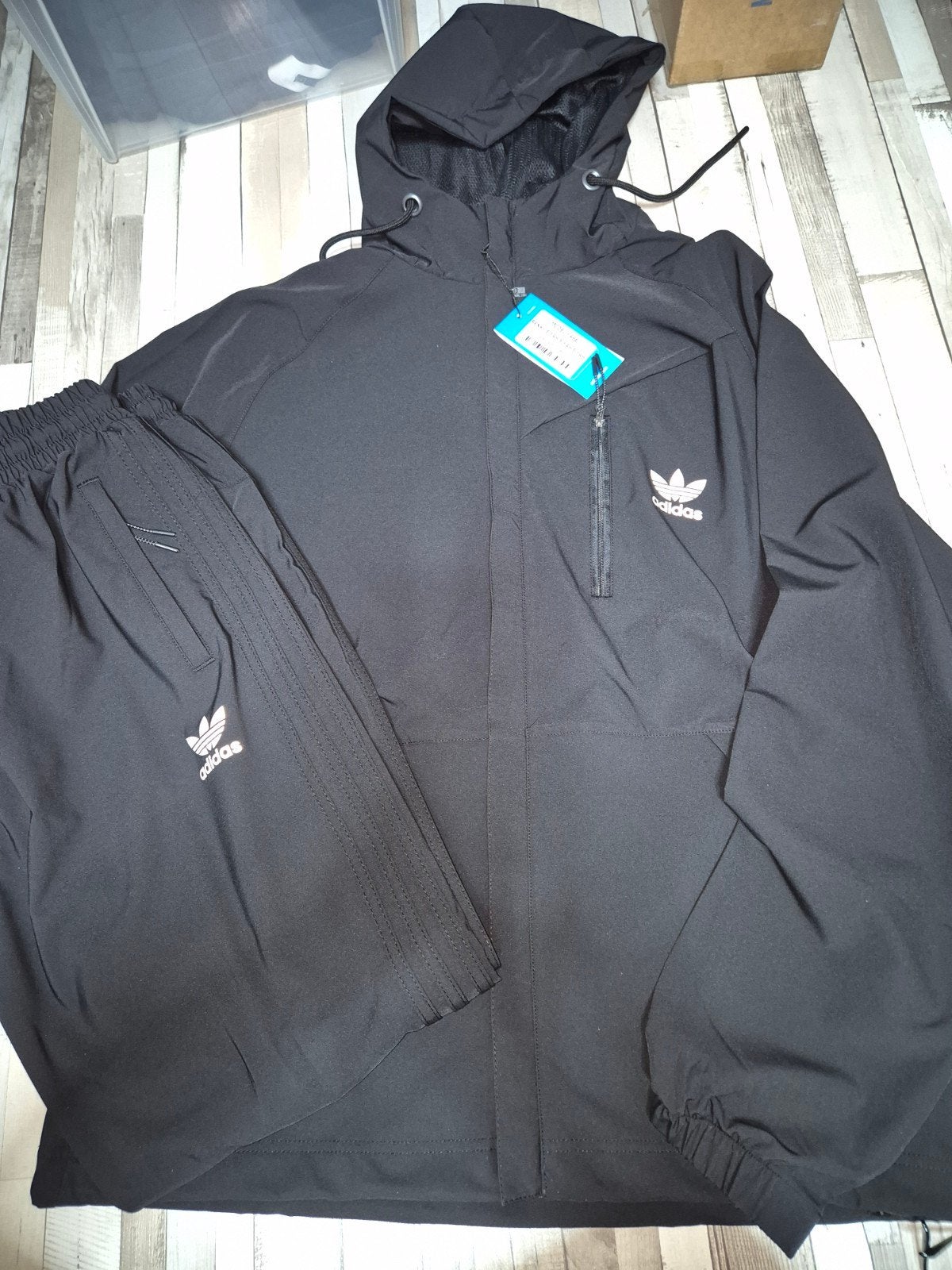 adidas tracksuit zwart nieuw, Zwart, Nieuw, Overige maten, Ophalen of Verzenden