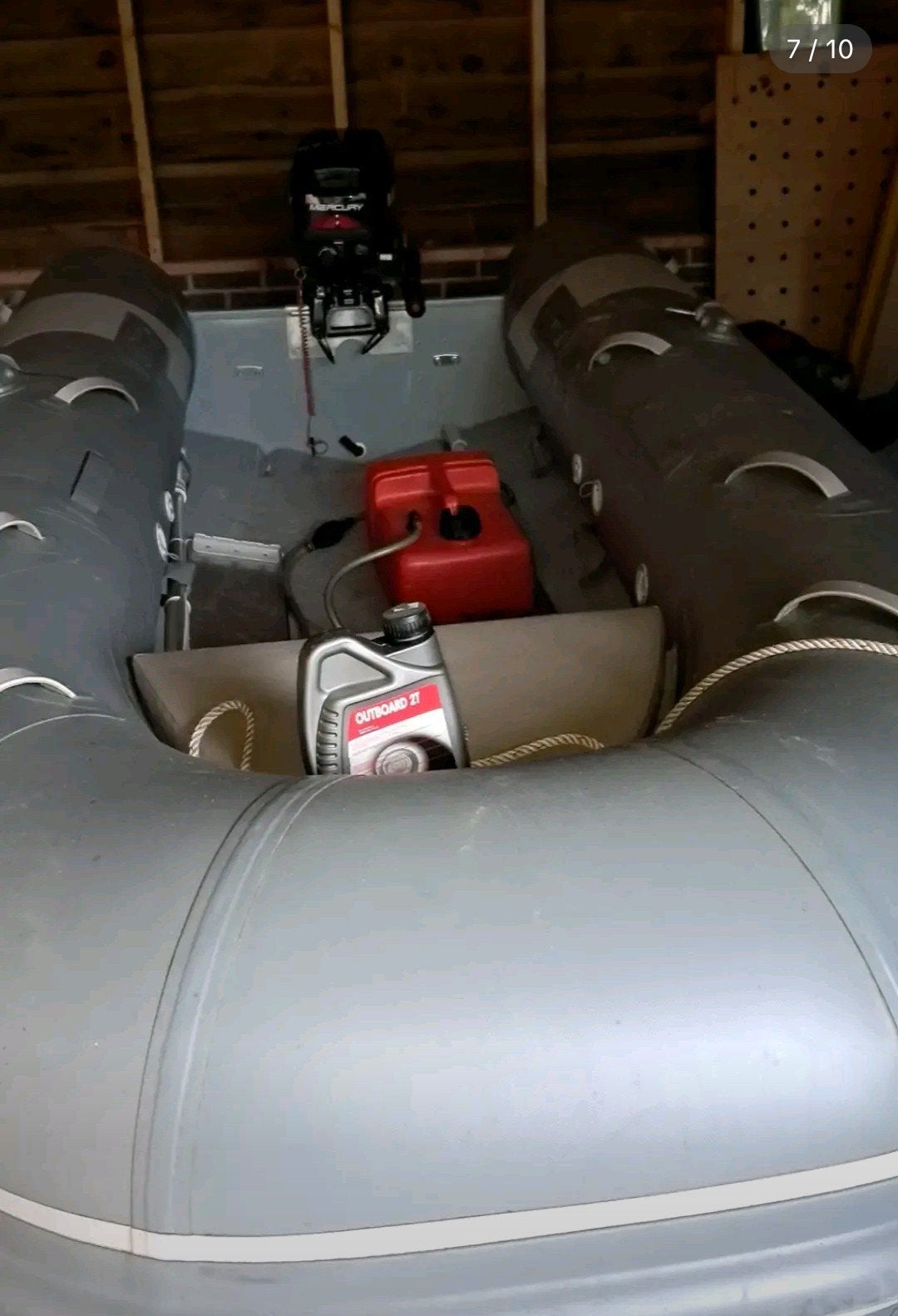 Vortex RIB 3.10m met Mercury 8pk 2-takt motor, Ophalen, 1 m, Vortex, 3 m